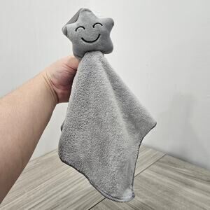 Angel of Mine Gray Star Plush Security Blanket Lovey New with Tag Doller Tree